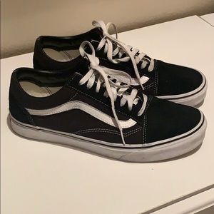 Vans Old Skool Black Suede/Canvas